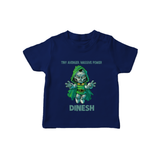  Tiny Avenger Massive Power TShirt - NAVY BLUE - 0-5 Months Old (Chest 17")