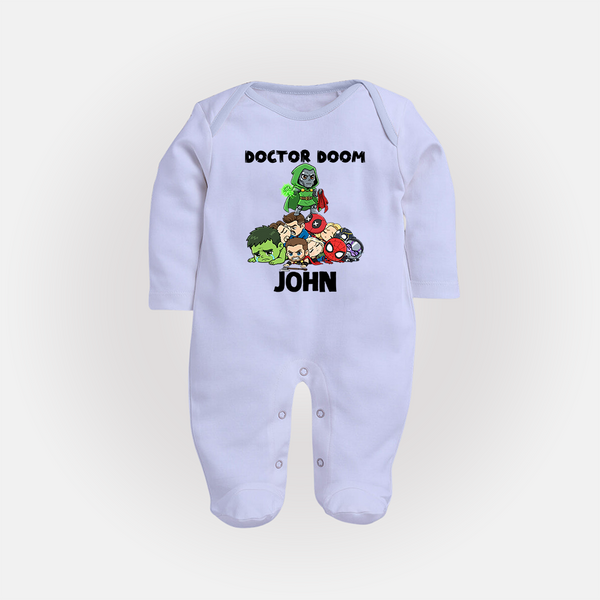 Ultimate Superhero Squad Full Body Suit - BABY BLUE - New Born (Chest 7.5")