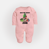 Ultimate Superhero Squad Full Body Suit - BABY PINK - New Born (Chest 7.5")
