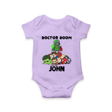 Ultimate Superhero Squad Baby Romper - LILAC - New Born (Chest 14")