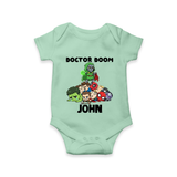 Ultimate Superhero Squad Baby Romper - MINT GREEN - New Born (Chest 14")