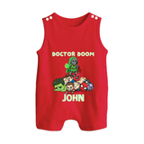 Ultimate Superhero Squad Button Romper - RED - New Born (Chest 18")