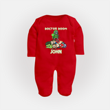 Ultimate Superhero Squad Full Body Suit - RED - New Born (Chest 7.5")