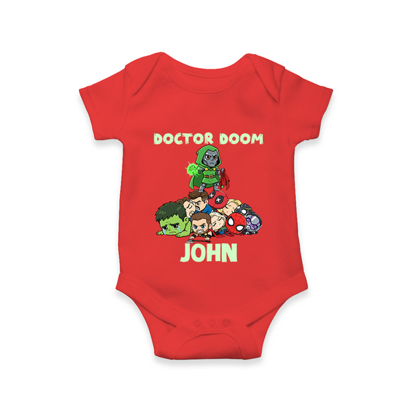 Ultimate Superhero Squad Baby Romper - RED - New Born (Chest 14")