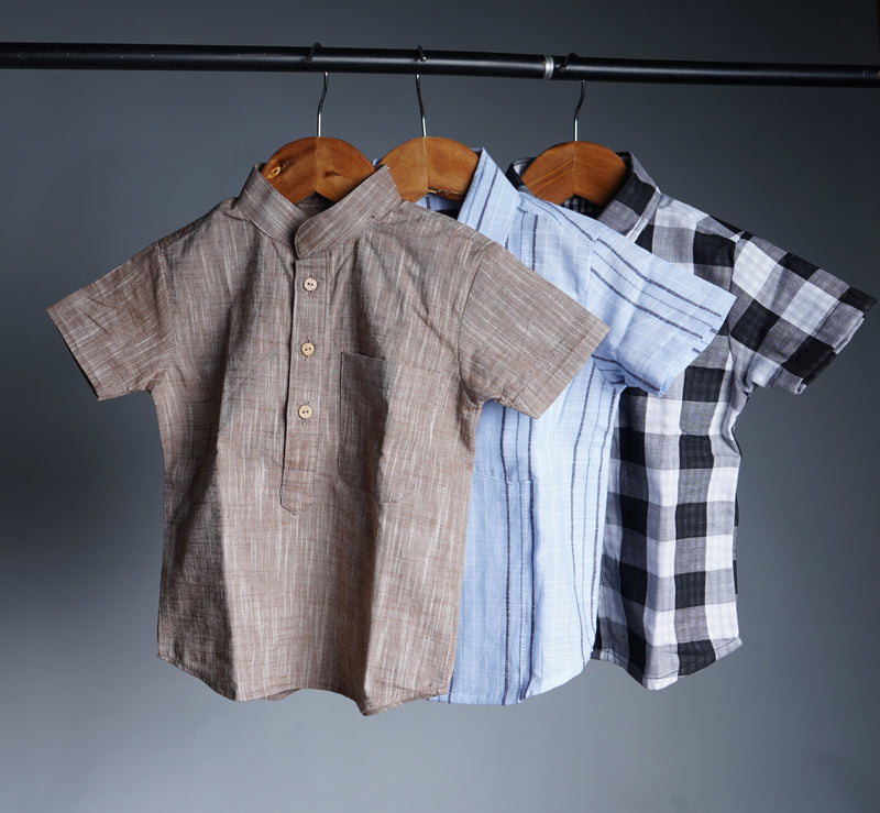 Summer Sale - Pack of 3 Shirts for Boys