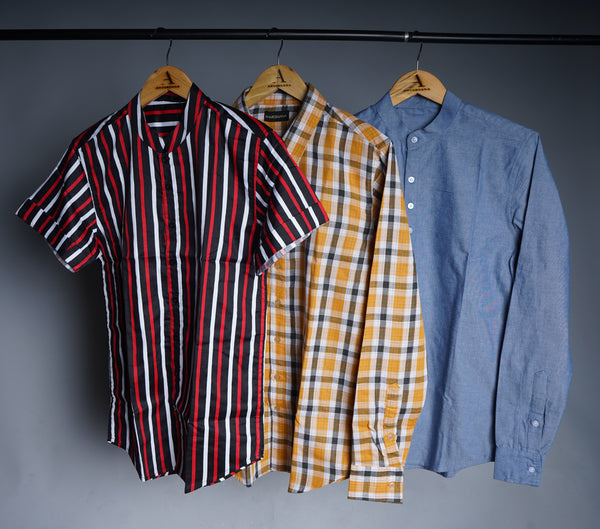 Summer Sale - Pack of 3 Breezy Shirts for Men