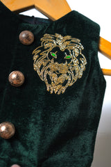 Family Combo Clothing Set - Premium Velvet Elegance