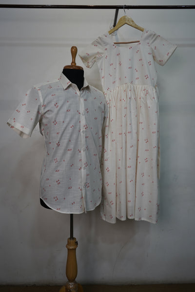 Minimal Love Print Family Matching Outfit Set