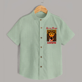 Jai Ma Durga Shirt | Custom Baby Shirt for Durga Blessings - MINT GREEN - 0 - 6 Months Old (Chest 23")