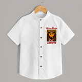 Jai Ma Durga Shirt | Custom Baby Shirt for Durga Blessings - WHITE - 0 - 6 Months Old (Chest 23")