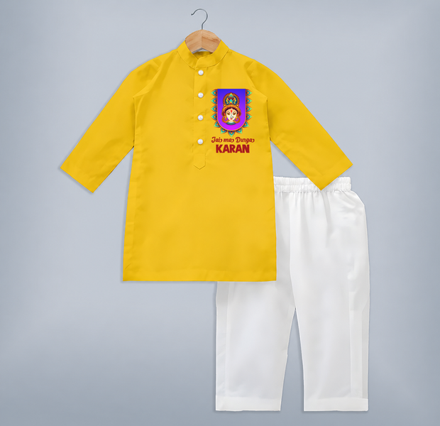 Jai Maa Durga Festive Devotional Kurta