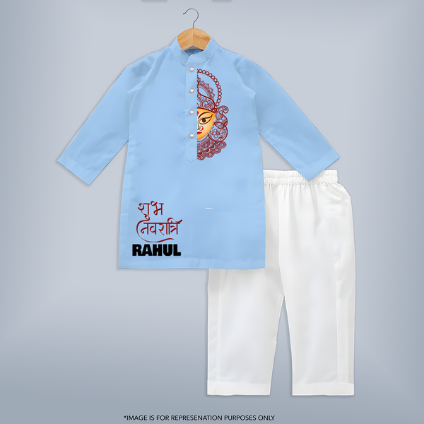 Durga Devi Traditional Face Art Kurta