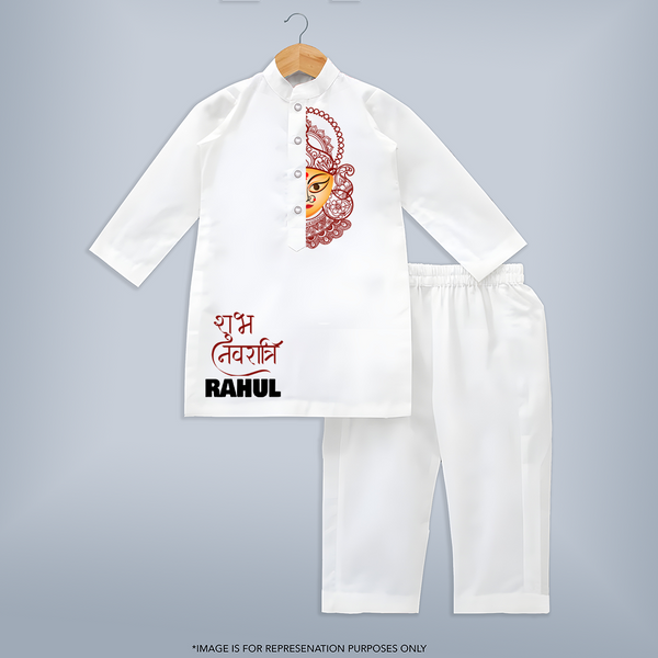 Durga Devi Traditional Face Art Kurta