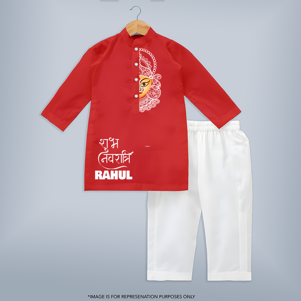 Durga Devi Traditional Face Art Kurta