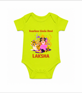 Fearless Little Devi Goddess & Tiger Baby Romper