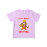 Little Sherni Goddess & Tiger Baby T Shirt - LILAC - 0-5 Months Old (Chest 17")