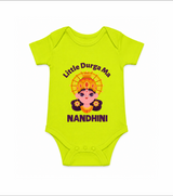 Little Durga Maa Goddess Face Baby Romper