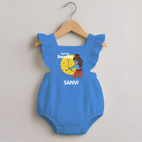 My First Dussehra Little Archer Romper frock