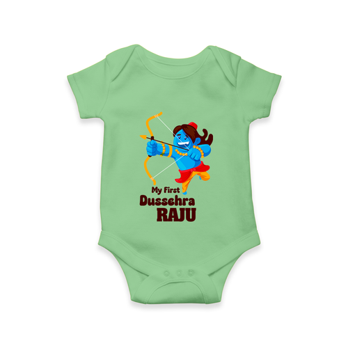 Mini Ram My First Dussehra Romper | Custom Baby Romper for Festival