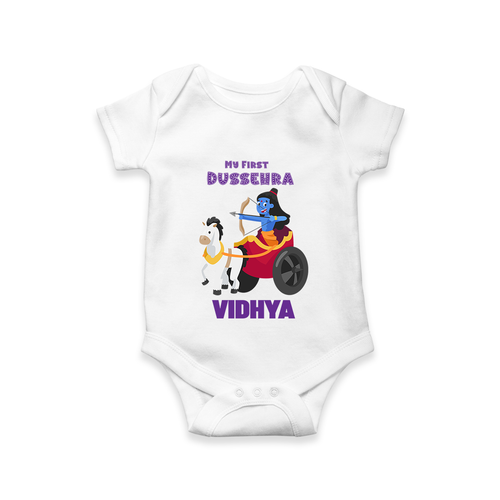 My First Dussehra Romper | Personalized Baby Outfit for Dussehra