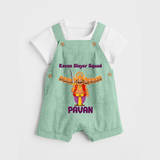 Ravan Slayer Squad Dungaree - MINT GREEN - 0 - 5 Months Old (Chest 18")