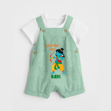 Little Ram Archer Dungaree - MINT GREEN - 0 - 5 Months Old (Chest 18")