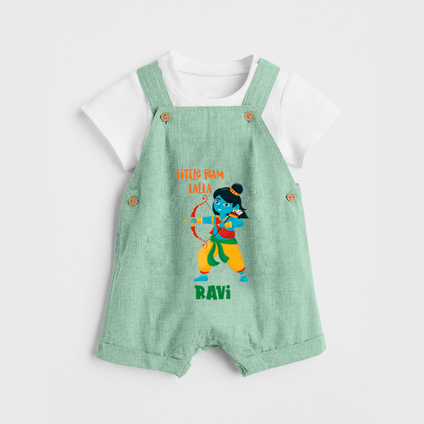 Little Ram Archer Dungaree - MINT GREEN - 0 - 5 Months Old (Chest 18")