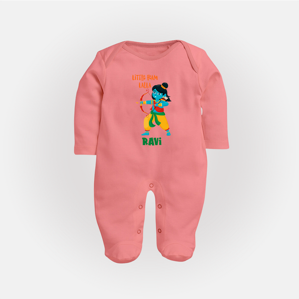 Little Ram Archer Full Body Suit - PEACH - New Born (Chest 7.5")