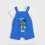 Little Ram Archer Dungaree - COBALT BLUE - 0 - 5 Months Old (Chest 18")