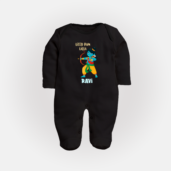 Little Ram Archer Full Body Suit - BLACK - New Born (Chest 7.5")