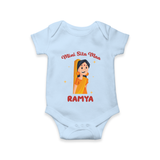 Mini Sita Maa Romper - BABY BLUE - New Born (Chest 14")
