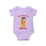Mini Sita Maa Romper - LILAC - New Born (Chest 14")