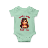 Ayodhya Princess Romper - MINT GREEN - New Born (Chest 14")