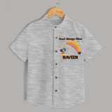 Good Always Wins Shirt | Personalized Baby Shirt for Festival Celebration - GREY - 0 - 6 Months Old (Chest 23")