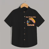 Good Always Wins Shirt | Personalized Baby Shirt for Festival Celebration - BLACK - 0 - 6 Months Old (Chest 23")