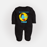 Little Vijayadashami Hero Full Body Suit - BLACK - New Born (Chest 7.5")