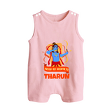 Arrow of Goodness Romper Suit | Personalized Baby Romper Suit for Festival Fun - BABY PINK - 0 - 5 Months Old (Chest 18")