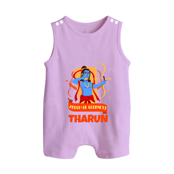 Arrow of Goodness Romper Suit | Personalized Baby Romper Suit for Festival Fun - LILAC - 0 - 5 Months Old (Chest 18")
