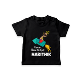 Ravan Time To Go Dussehra T shirt - BLACK - 0-5 Months Old (Chest 17")