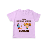 Ravan Better Luck Next Time Dussehra T shirt - LILAC - 0-5 Months Old (Chest 17")