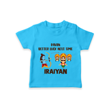 Ravan Better Luck Next Time Dussehra T shirt - SKY BLUE - 0-5 Months Old (Chest 17")