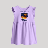 Little Ram Big Dhamaka Dussehra Baby Frock - LILAC - 0 - 3 Months Old (Chest 17")