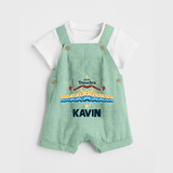 Dussehra Victory Celebration Dungaree - MINT GREEN - 0 - 5 Months Old (Chest 18")