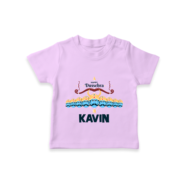 Dussehra Victory Celebration T shirt - LILAC - 0-5 Months Old (Chest 17")