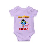 Ram Ravan Battle Story Romper - LILAC - New Born (Chest 14")