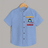 Ram Ravan Battle Story Shirt - SKY BLUE - 0 - 6 Months Old (Chest 23")