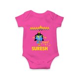 Ram Ravan Battle Story Romper - HOT PINK - New Born (Chest 14")