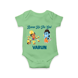 Ravan Ka The End Dussehra Romper - GREEN - New Born (Chest 14")