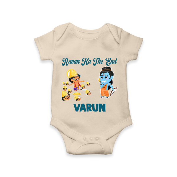 Ravan Ka The End Dussehra Romper - IVORY - New Born (Chest 14")