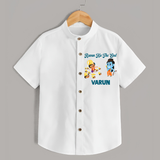 Ravan Ka The End Dussehra Shirt - WHITE - 0 - 6 Months Old (Chest 23")